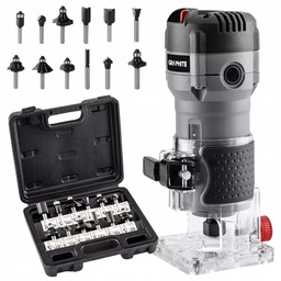 Graphite Frezarka Krawędziowa 510W Frezy 12 szt. Górnowrzecionowa