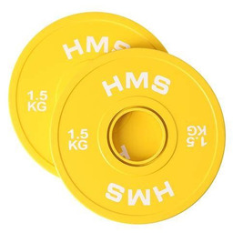 Obciążenia olimpijskie CBRS15 HMS 2 x 1,5 kg