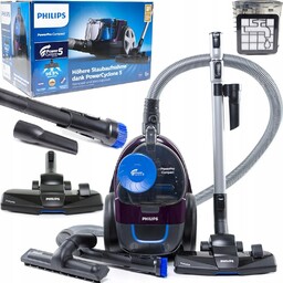 Mocny Odkurzacz Bezworkowy Philips FC9333/09 Powerpro Compact Zestaw