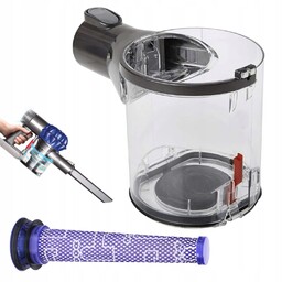 Akcesoria do Odkurzacza Dyson V6: Pojemnik na Kurz