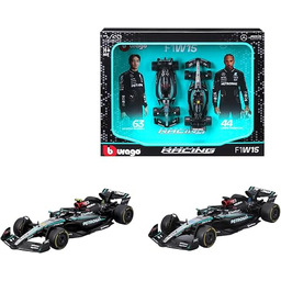 Mercedes-AMG W15 Hamilton Russell ZESTAW BOLIDÓW F1 1:43