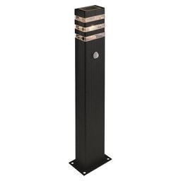 Słupek zewnętrzny z czujnikiem RIO SENSOR czarny 65cm