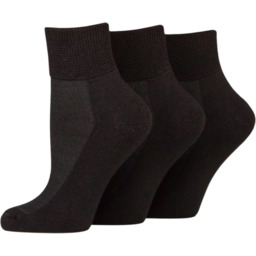 IOMI 3PACK, bezuciskowe zakostki bambusowe, frotte, dla diabetyków,