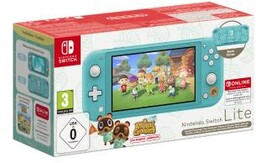 Nintendo Switch Lite Turkusowy + Animal Crossing: New
