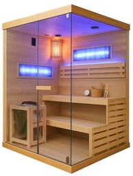 Sauna fińska 4 osobowa wysokotemperaturowa 4,5KW Harvia 140x150