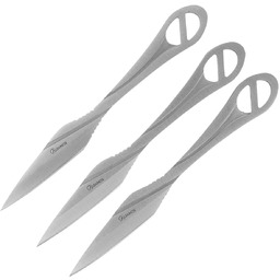 Noże do rzucania Martinez Albainox Set 3 Satin