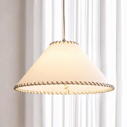 Lampa Wisząca NOLA, Whitt, ściemnialny, biały, salon, papier