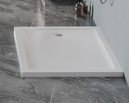 New Trendy Mild Satin Brodzik akrylowy prostokątny 90x70x4,5