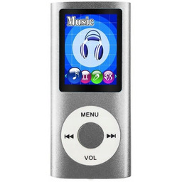 Odtwarzacz MP4 T838 32GB radio głośnik MP3 srebrny