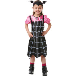 Rubie''s 3640874 kostium wampiriny Disney, dla dziewcząt, czarny,