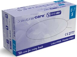 Sempercare SKIN 2 rękawice nitrylowe PF r. S