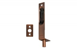 Zasuwa czołowa drzwiowa patyna 110mm x 21mm