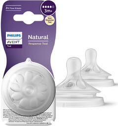Philips Avent Natural Scy964/02 Smoczek Do Butelki Response