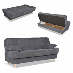 Kanapa sofa Belito rozkładana pojemnik f spania BONELL