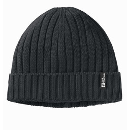 Czapka zimowa Jack Wolfskin RIB KNIT BEANIE black