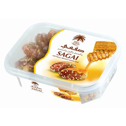 Daktyle Sagai z Migdałami, Miodem & Sezamem 800g