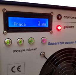 Generator ozonu 20g ozonator DS-20 zestaw z półmaską
