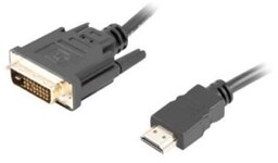 Lanberg Kabel CA-HDDV-20CU-0018-BK (HDMI M - DVI-D (24+1)