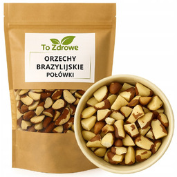 ORZECHY BRAZYLIJSKIE 1kg połówki naturalne jakość PREMIUM To