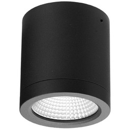 Lampa sufitowa czarna metalowa kwadratowa IP54 AZ6025