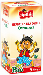 Apotheke Herbatka dla dzieci owocowa od 9 msc.