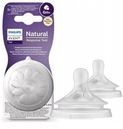 Philips Avent Natural Scy966/02 Smoczek Do Butelki Response