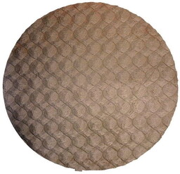 Dywan okrągły pluszowy Obsession Diamond Cut DMC 800