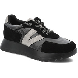 Vinceza Czarne Sneakersy Sportowe Obuwie Damskie