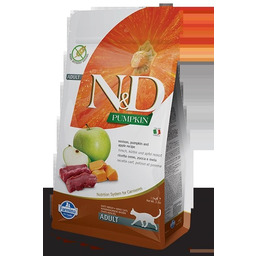 Farmina N&D Pumpkin Feline Adult Venison Pumpkin&Apple Recipe