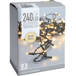 CHRISTMAS DECORATION Lampki choinkowe 808200 240 LED Sieciowe