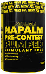 FA Xtreme Napalm Pre-Contest Pumped Stimulant Free 350g