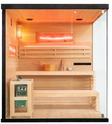 Sauna fińska 5 osobowa wysokotemperaturowa 6W Harvia 180x160