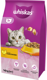 WHISKAS Adult 14kg - sucha karma dla kotów