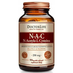 Doctor Life, N-A-C n-acetylo-l-cysteina 500 mg, Suplement diety,