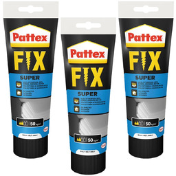 Klej montażowy PATTEX FIX Super, 3 szt. -