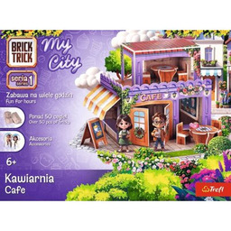 TREFL Klocki konstrukcyjne Brick Trick My City Kawiarnia