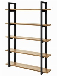 Półka wisząca na książki LOFT MEDIUM D5 60-160cm