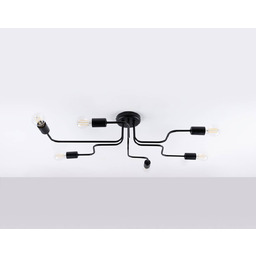 SOLLUX LIGHTING Lampa sufitowa VECTOR 6 SL.1447 oprawa