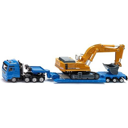 Siku 1847, Ciężarówka z opuszczaną przyczepą, 1:87, Metal,Tworzywo