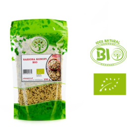 BIO Nasiona konopi łuskane 250g