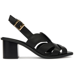 Sandały Tommy Hilfiger Cross Blocked Heel Sandal FW0FW09135