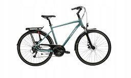 Kross Trans 3.0 28" Zielono Srebrny M 19"