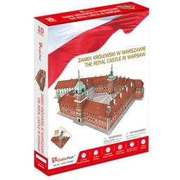 CUBIC FUN Puzzle 3D Budowle Świata Zamek Królewski