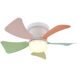 Globo Lampowentylator sufitowy Hines 03609B LED 10W 3000-6500K