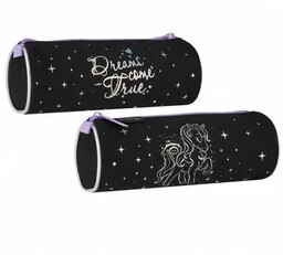 Piórnik tuba 1 zamek Unicorn holo - STARPAK