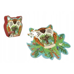 Puzzle 59 konturowe Tygrys