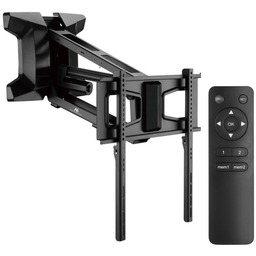 MACLEAN UCHWYT DO TV ELEKTRYCZNY NAD KOMINEK 37"-70"