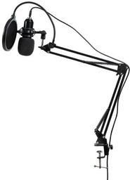 Reinston EMIK01 Przewodowy Pojemnościowy Czarny Mikrofon