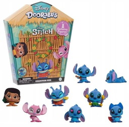 Disney Doorables Zestaw 8 Figurek Stitch Pack Just