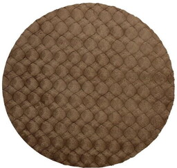 Dywan okrągły pluszowy Obsession Diamond Cut DMC 800